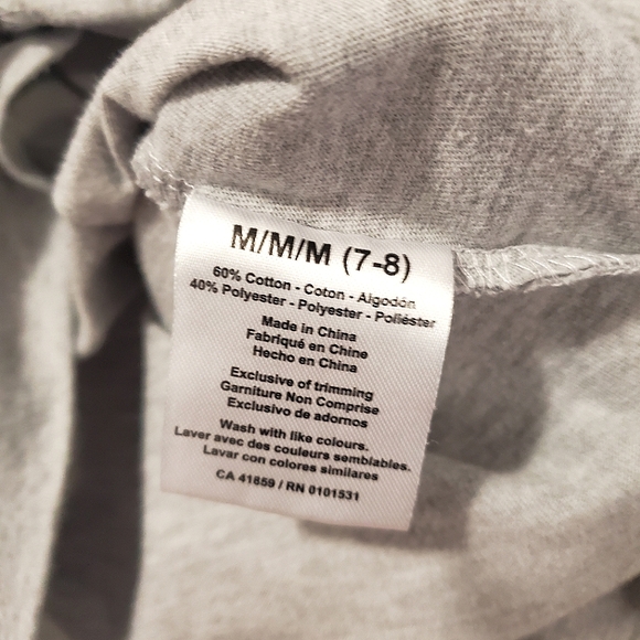 HBC x Hello Kitty Girl's Long-Sleeve Top - Size M (7/8) - Picture 12 of 13